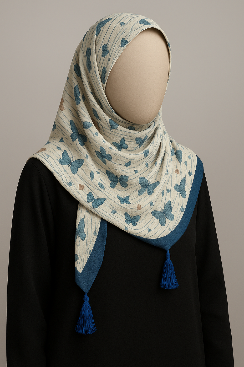 شال طرح پروانه ای